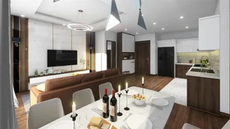 Gia đình e bán ch 2pn, 2vs tại toà tháp thiên niên kỷ quang trung, hà đông, 6tx, 76m2 hàng hot