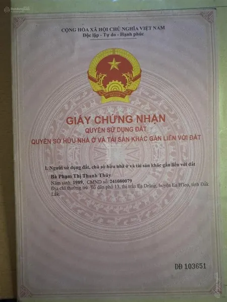 Bán đất nền tại ea khăl, ea h'leo, đắk lắk, giá cực chất 1,5 tỷ, 14237.5 m2