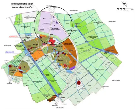 Bán nhanh lô đất công nghiệp diện tích 2000m2, cụm cn thanh văn tân ước giá đầu tư, chỉ từ 9tr/m2