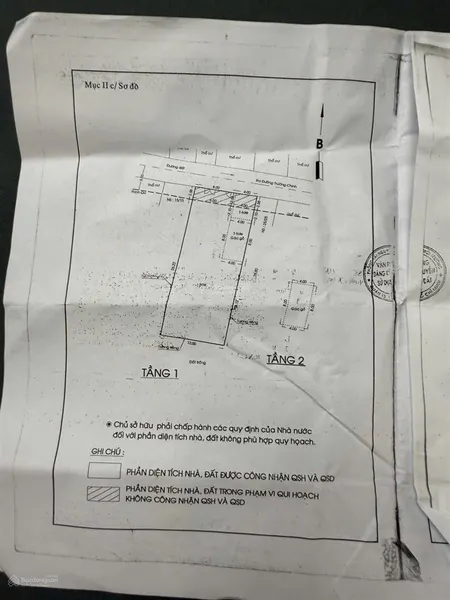 Gấp bán giảm sâu 2 tỷ còn 17,5 tỷ mặt tiền tân thới nhất, q12 đất 345m2 12x28,8m cn 315m2