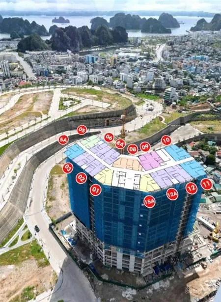 Bán căn hộ view biển cc misaki tower 70 m2 hai ngủ hồng hải, hạ long, quảng ninh, chỉ 2,75 tỷ