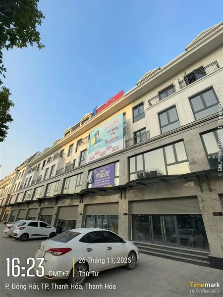 Nhà phố 5 tầng mặt đại lộ nam sông mã đối diện 31 tòa chung cư vin, diện tích 123.3m2, giá 12.5 tỷ