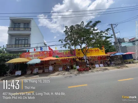 Siêu phẩm mặt tiền trung tâm nguyễn văn tạo, nhà bè dt 171m2 giá 10,5 tỷ