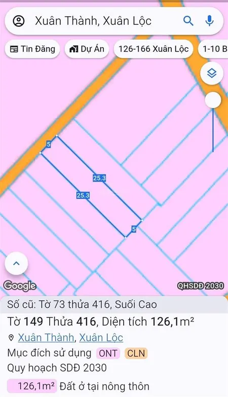 Bán lô đất thổ cư sổ hồng riêng giá 420 triệu. 0919 093 *** (zalo anna)