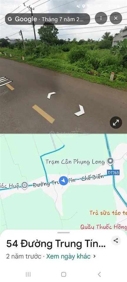 Bán đất tại trung tín chế biến, xuân bắc, xuân lộc, đồng nai, 3,6 tỷ, 613,9m2 giá siêu hời