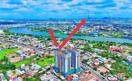 Bán căn 3pn 2wc, view trực diện sông sài gòn và landmark 81, thanh toán 1ty1 nhận nhà, cashback 22%