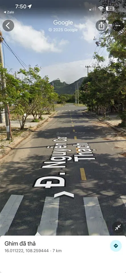 Bán lô đất 150m2 đường nguyễn cơ thạch biển sơn thuỷ ngang 6m siêu đẹp giá tốt đầu tư tiềm năng