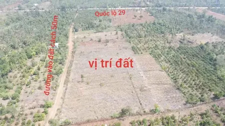 Bán đất xã eadrong daklak cách ql 29 chỉ 50m