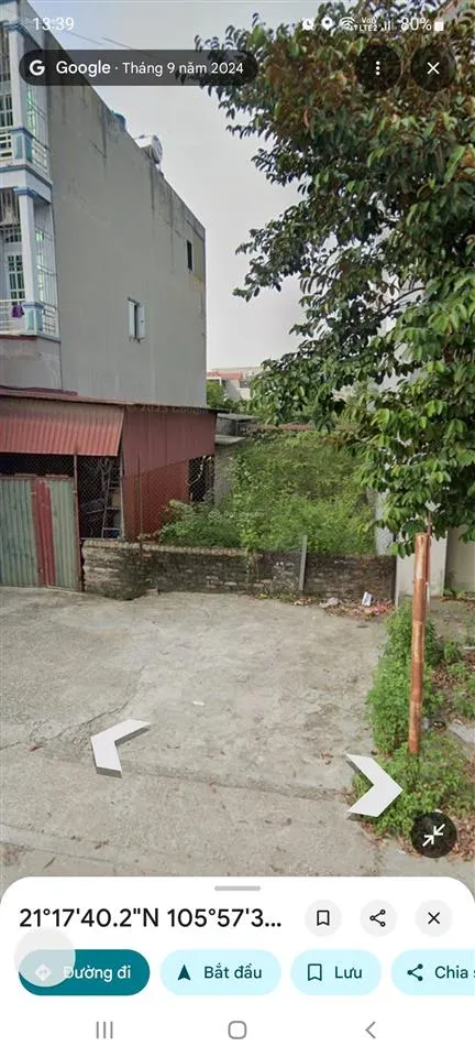 Bán đất tại phố hoa bắc lý đường 25m giá siêu hời chỉ với 2,75 tỷ, 60,7m2