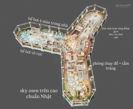 Trả thẳng hơn 3 tỷ sở hữu căn hộ hạng sang 2 ngủ 2 vệ sinh bàn giao và tiện ích siêu cao cấp.