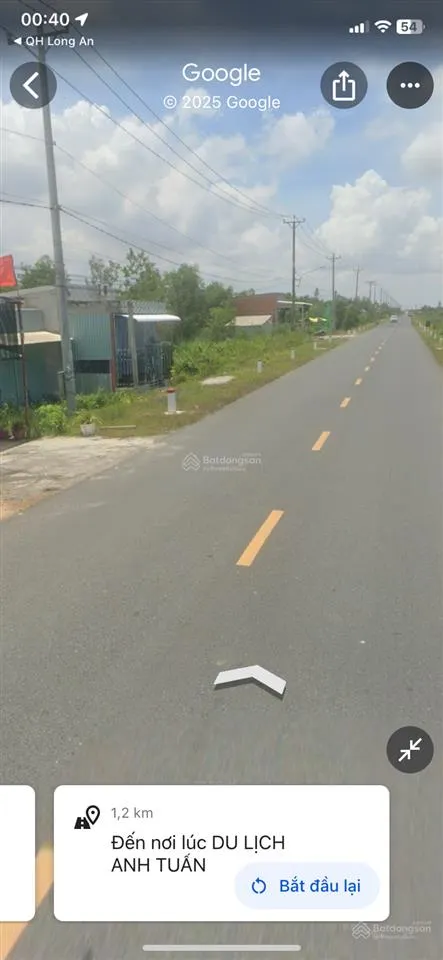 Bán đất 320m2 tại tân thành, mộc hóa, long an, giá 1,3 tỷ (2 nền đôi 8x20), lộ nhựa