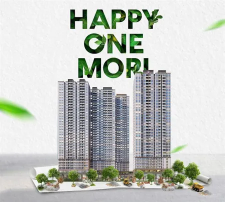 Căn hộ cao cấp tại trung tâm thuận an happy one mori, giá bán chỉ 39tr/m2 hỗ trợ lãi đến 36 tháng