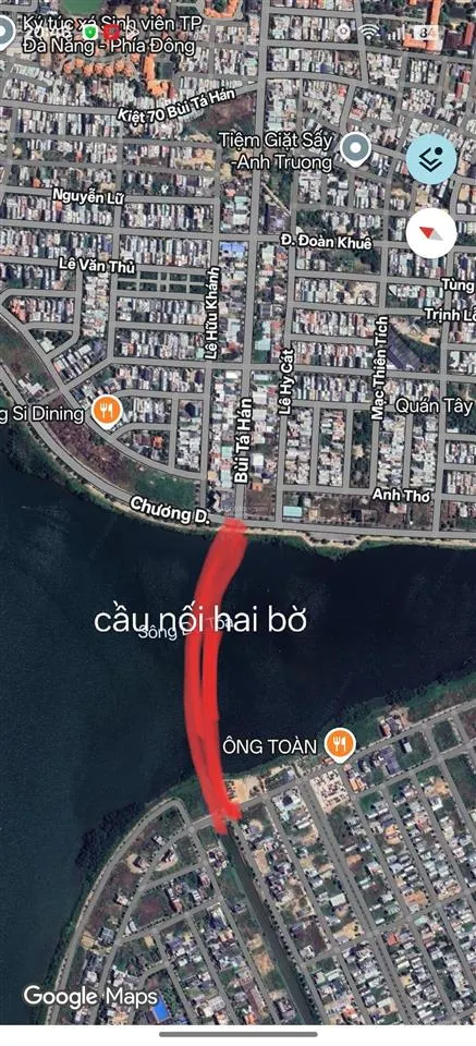 Đất vàng bùi tá hán 250m2 ngang 10m, tiềm năng tăng giá, đón cầu qua sông