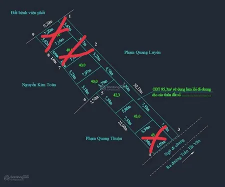 Bán 4 lô đất liền kề ngõ 512 trần tất văn, kiến an, hải phòng