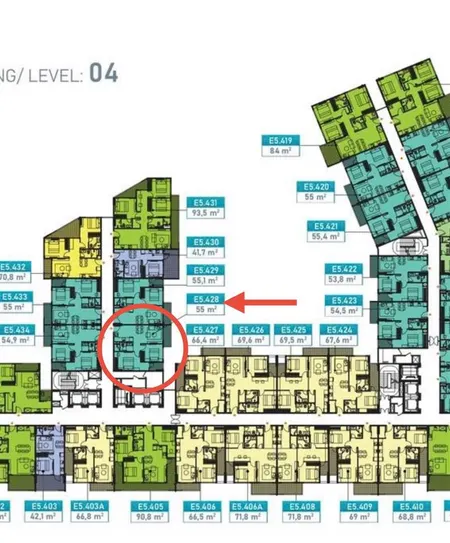 Hàng hiếm toà e5! căn 2 ngủ view công viên giá 2,5 tỷ
