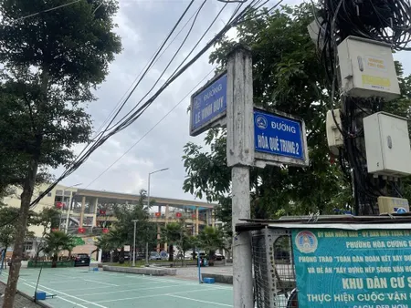 Hàng ngon, lô đất 2 mặt tiền, đối diện công viên, gần chợ hòa cường, giá mềm 6.7 tỷ lê vĩnh huy