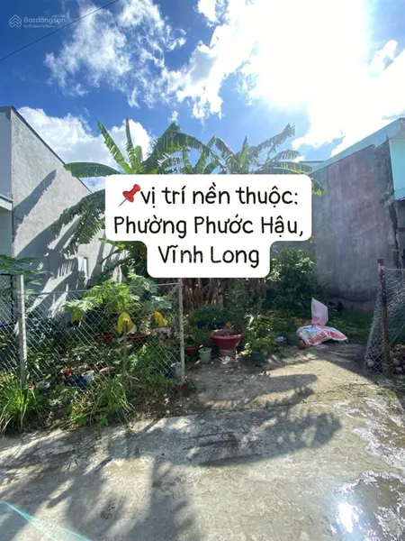 Bán 2 nền liền kề nay thuộc phường phước hậu, vĩnh long