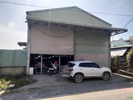 Bán đất và xưởng 412m2 mặt tiền đường nhựa 8m xã bình mỹ
