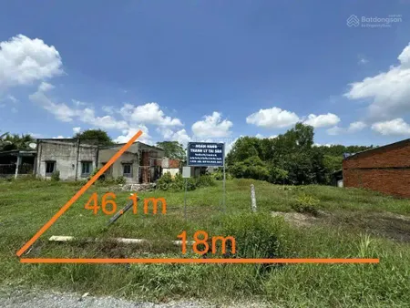 Ngân hàng thanh lý đất tại tân phú, đức hòa, long an. dt 642m2, giá cực rẻ
