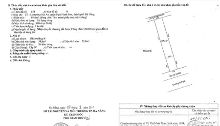 Cần bán nhanh lô đất đường đỗ bá, dt 161.5m2, hướng nam, giá đầu tư, 0949 733 ***