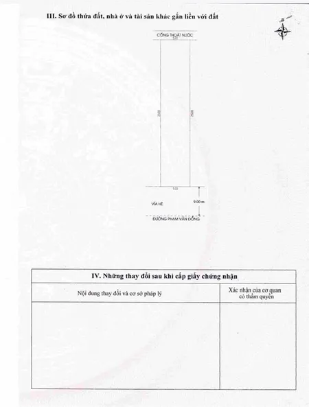 Cần bán lô đất đường phạm văn đồng, giá tốt nhất khu vực s 125m2 (giá 30 tỷ)