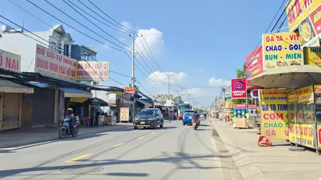 Mặt tiền kinh doanh đường man thiện. q9