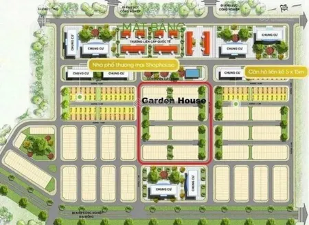 Shophouse liền kề garenhouse từ sơn vị trí vàng kề 7 tòa chung cư