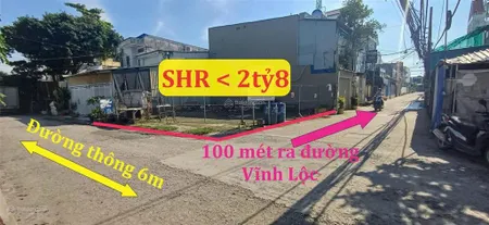 Siêu rẻ lô góc 2mt shr đường thông 8x12m