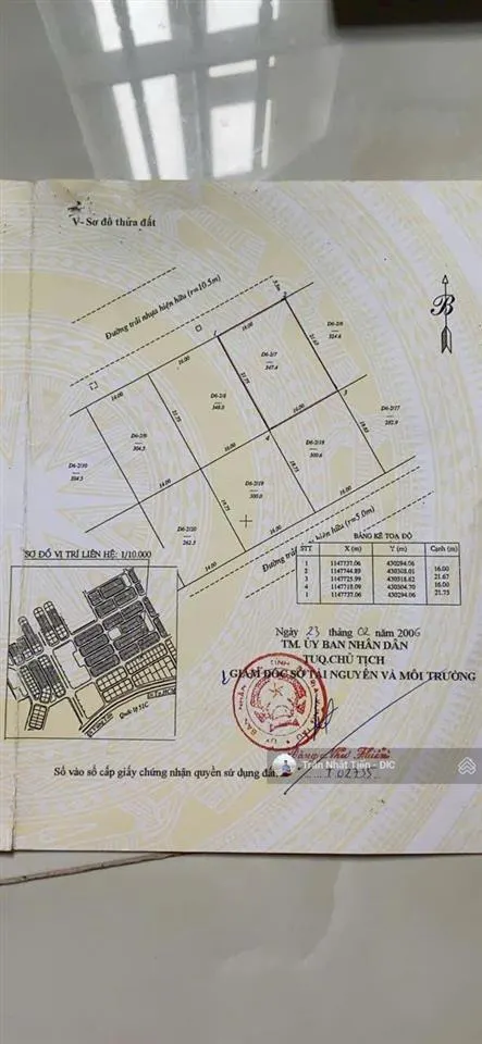 Đất mặt tiền trục chính 23m ngay kđt chí linh ngang 16m hiếm giá 130tr/m² đang có dòng tiền