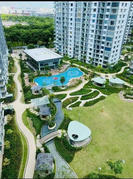 Bán căn emerald 3pn2wc 104m2 tầng đẹp 7.05 tỷ, view hồ bơi, có nội thất, hỗ trợ vay ngân hàng