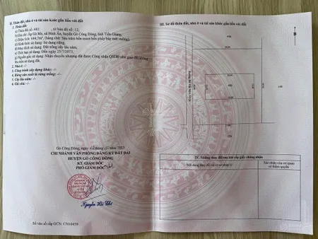 Đất bình ân nguyễn thìn vào 20m, cây lâu năm có 200m2 thổ, đường xe tải