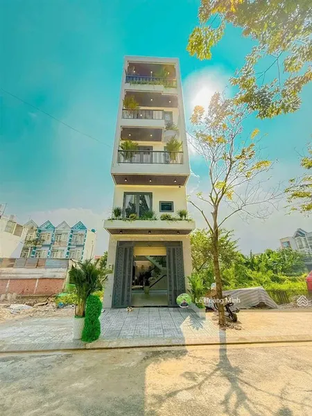 Nhà phố 4 tầng full nt. hẻm nhựa 14m khu vip đường thới an 16