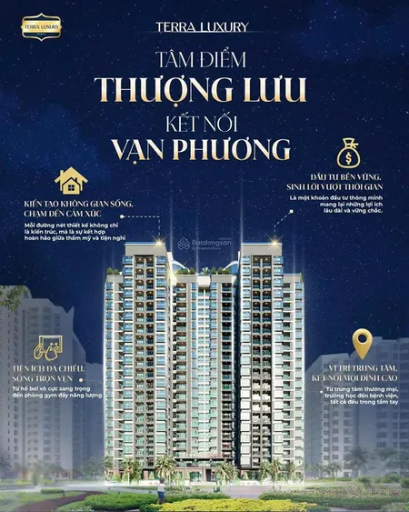 Mở bán ch terra luxury khu dân cư 13e intresco đường nguyễn văn linh, bình chánh. pkd 0904 398 ***
