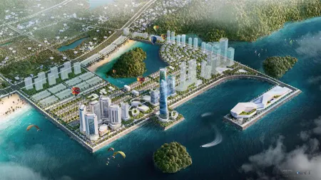 Lô mặt hồ đất tái định cư hạ long, dt 120m2, cạnh sân golf hdmon cảng quốc tế, giá 36 triệu/m2