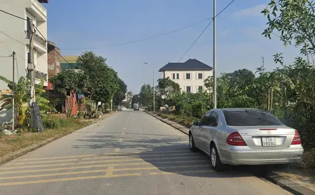 Cc bán đất biệt thự, sổ đỏ, kim chân tp bắc ninh, 160m2 mặt tiền 10 m hướng đông nam