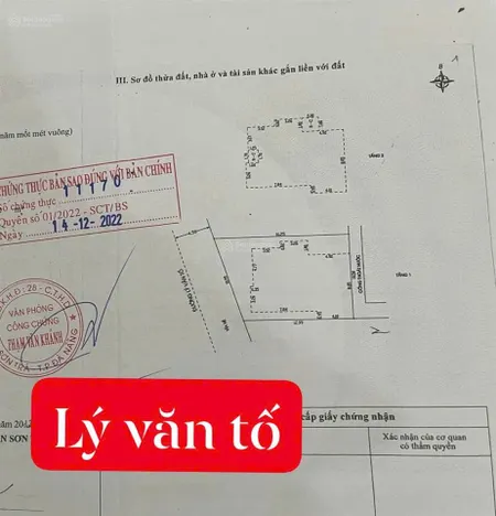 Bán lô đất mặt tiền đường lý văn tố, sơn trà, vị trí sát biển, nằm trong khu chợ phước mỹ