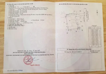 Bán đất hẻm củ chi, vĩnh hải, nha trang. dt 307,8m2, ngang 20m. sổ hồng thổ cư 100%. giá 14 tỷ