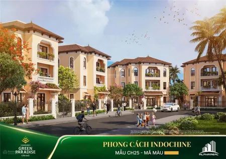 Bán biệt thự view đẹp tại vinhomes green paradise, 200 m2