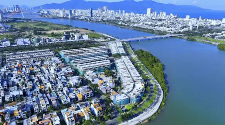 Sở hữu ngay biệt thự ven sông hàn, quận hải châu, đà nẵng, giá đất và nhà chỉ 99 triệu/m²