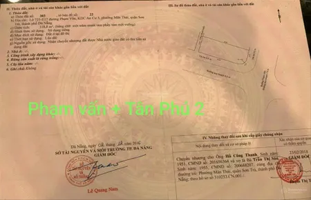 Bán đất 2 mặt tiền tại phạm vấn, 17,5 tỷ, 118,8 m2 giá ưu đãi