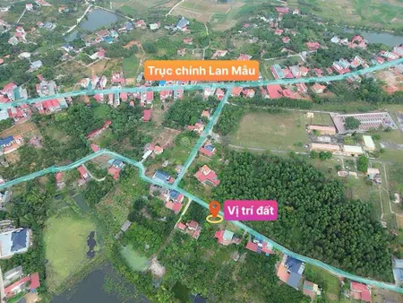 Đất mặt tiền lan mẫu ngang 12m hiếm gặp