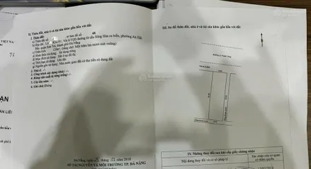 Bán gấp lô đất kẹp cống tại lý thánh tông, an hải bắc, sơn trà, đà nẵng, 34 tỷ, 220m2