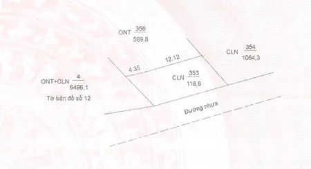 Bán 688,4m2 ont + cln tại xã thới sơn, huyện tịnh biên, tỉnh an giang