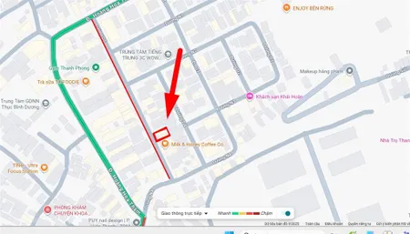 Cần bán lô đất đẹp khu k8 cũ phường hiệp thành 92,5m2 giá 4 tỷ 600 phường hiệp thành 5x18,5