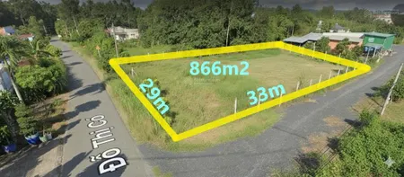 Chỉ 4.7 tỷ mua ngay mặt tiền đỗ thị có an phú, củ chi | 867m2 | ngang 29m | qh kdc hiện hữu