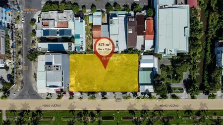 Quỹ đất lớn hiếm có trên trục hùng vương tp tam kỳ 825m² đầu tư sinh lời cao