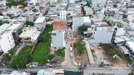 Bán lô đất 120.1m2 mặt tiền đường 40 hiệp bình chánh thủ đức