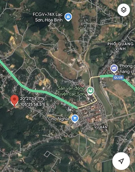 Cơ hội đầu tư đất phân lô 3.329m2 giá rẻ tại trung tâm vụ bản, lạc sơn, hoà bình. hơn 2tr/m2