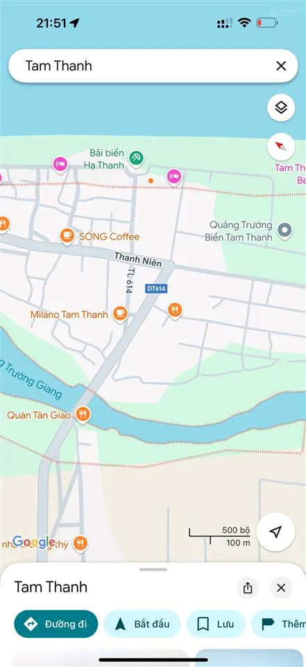 Cần bán lô đất biển tam thanh, khu ăn đêm biển tam thanh