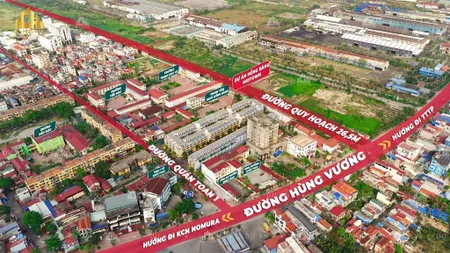 Bán lô liền kề cạnh ubnd phường và chợ quán toan. dt 75m2 kích thước 5x15m xây 5tầng giá hơn 6 tỷ